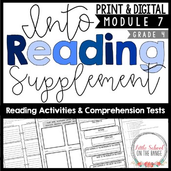 Preview of Into Reading 4th Grade Supplement Module Seven | Print and Digital