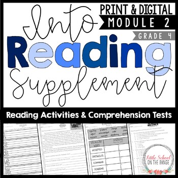 Preview of Into Reading 4th Grade Supplement Module Two | Print and Digital