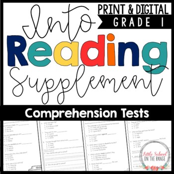 Preview of Into Reading First Grade Assessments | Print and Digital