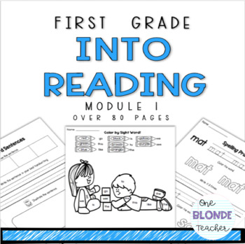 Preview of HMH Into Reading  First Grade Module 1 (Brand NEW Adoption)