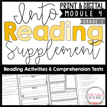 Preview of Into Reading First Grade Supplement Module Four | Print and Digital