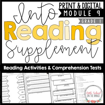 Preview of Into Reading First Grade Supplement Module Nine | Print and Digital