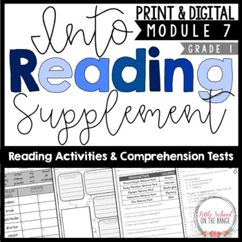 Preview of Into Reading First Grade Supplement Module Seven | Print and Digital