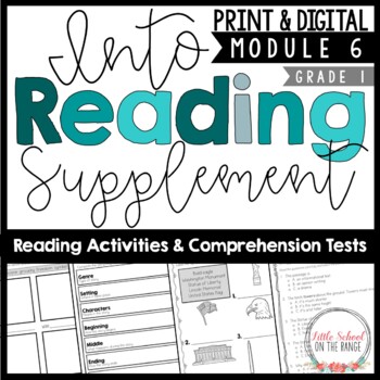 Preview of Into Reading First Grade Supplement Module Six | Print and Digital