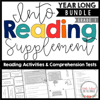 Preview of Into Reading First Grade YEAR Long BUNDLE Modules 1-10 | Print and Digital