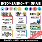 Into Reading Focus Wall Bulletin Board Display- 4th Grade 