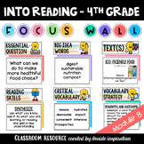 Into Reading Focus Wall Bulletin Board Display- 4th Grade 