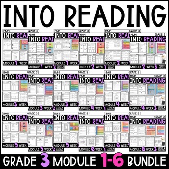 Preview of Into Reading HMH 3rd Grade HALF-YEAR BUNDLE: Modules 1-5 Supplements • GOOGLE