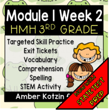Preview of Into Reading HMH 3rd Grade Module 1 Week 2 Ultimate Pack