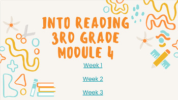 Preview of Into Reading HMH 3rd Grade Module 4 Assessments