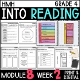 Into Reading HMH 4th Grade Module 8 Week 2 Bug Bites Suppl