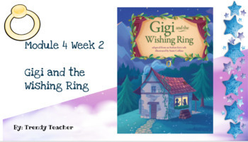 Preview of Into Reading HMH Grade 3 Module 4 Week 2 Gigi and the Wishing Ring Google Slides