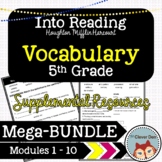 Into Reading HMH VOCABULARY 5th Grade WHOLE YEAR Mega-Bundle