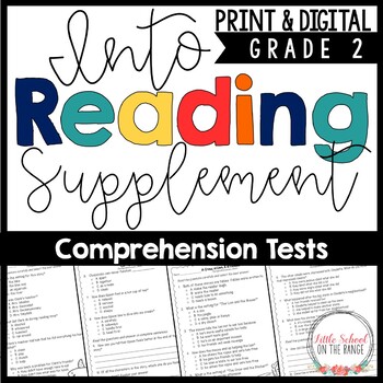 Preview of Into Reading Supplement Second Grade Assessments | Print and Digital