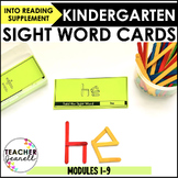 Into Reading Kindergarten Sight Word Craft Sticks Cards Mo