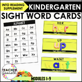 Into Reading Kindergarten Sight Word Uppercase to Lowercas