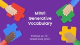 Into Reading Module 1 Week 1 Generative Vocabulary
