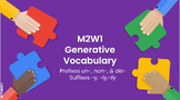 Into Reading Module 2 Week 1 Generative Vocabulary 