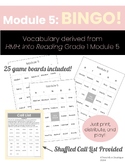 Into Reading Module 5 Vocabulary BINGO!