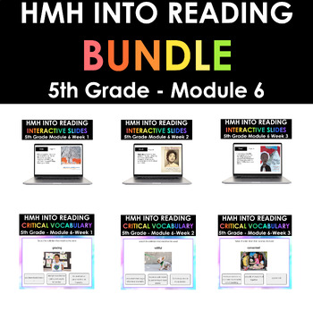 Preview of Into Reading Module 6 Bundle-5th Grade