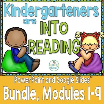 Preview of Into Reading  Presentations for Kindergarten   Modules 1-9