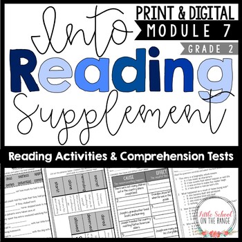 Preview of Into Reading Second Grade Supplement Module Seven | Print & Digital