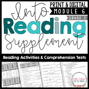 Preview of Into Reading Second Grade Supplement Module Six | Print & Digital