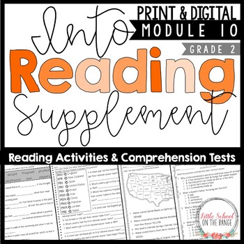 Preview of Into Reading Second Grade Supplement Module Ten | Print & Digital