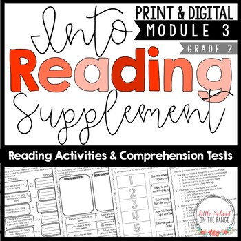 Preview of Into Reading Second Grade Supplement Module Three | Print & Digital