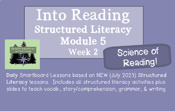 Preview of Into Reading Structured Literacy Smart Lessons Grade 1 Module 5 Week 2