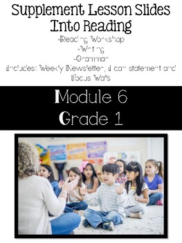 Preview of Into Reading Supplement Grade 1 Module 6