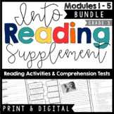 Into Reading Supplement Third Grade BUNDLE Modules 1 - 5 |