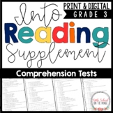 Into Reading Third Grade Assessments | Print & Digital