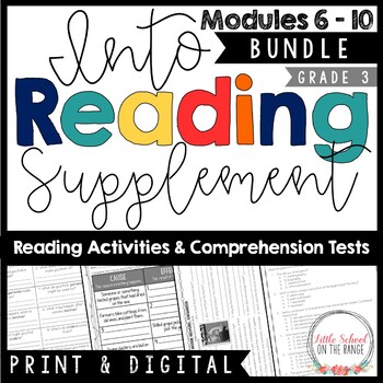 Preview of Into Reading Third Grade BUNDLE Modules 6-10