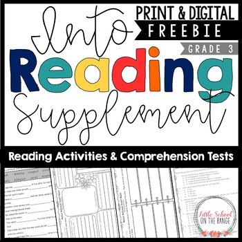 Preview of Into Reading Third Grade Supplement FREEBIE | Print & Digital