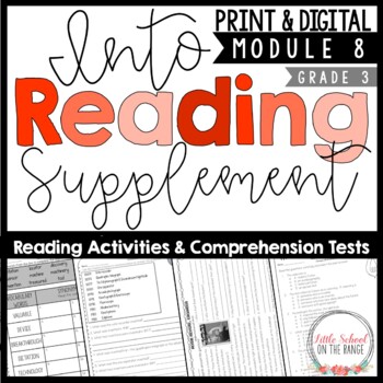 Preview of Into Reading Third Grade Supplement Module Eight | Print & Digital