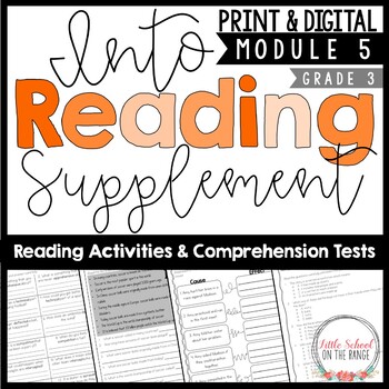 Preview of Into Reading Third Grade Supplement Module Five | Print & Digital