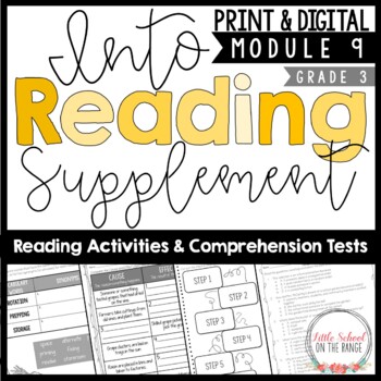Preview of Into Reading Third Grade Supplement Module Nine | Print & Digital