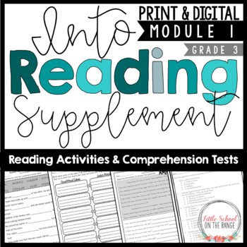 Preview of Into Reading Third Grade Supplement Module One | Print and Digital