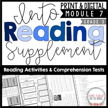 Preview of Into Reading Third Grade Supplement Module Seven | Print & Digital