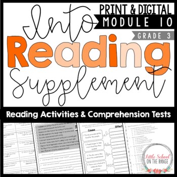 Preview of Into Reading Third Grade Supplement Module Ten | Print & Digital