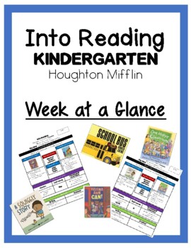 Preview of Into Reading Week at a Glance