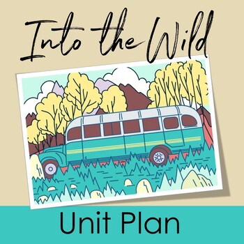 Preview of Into The Wild by Jon Krakauer Unit Plan: Lesson Plans, Activities, Project, Test