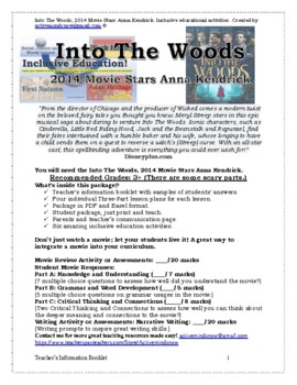 Preview of Into The Woods, 2014 Movie Review and Inclusive Education