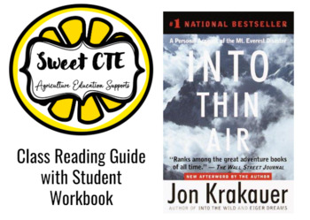 Preview of Into Thin Air Reading Guide and Student Workbook