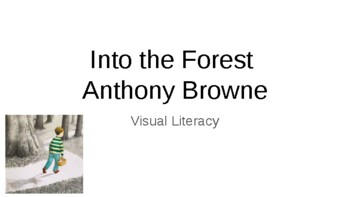 Preview of Into the Forest - Anthony Browne - Visual Literacy slideshow