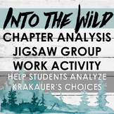 Into the Wild Chapter Analysis Jigsaw Group Work: Analyze 