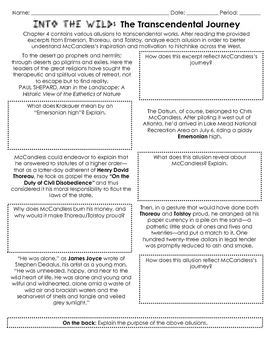 planet earth into the wilderness worksheet