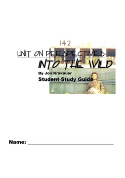 Preview of Into the Wild Krakauer Student Study Guide