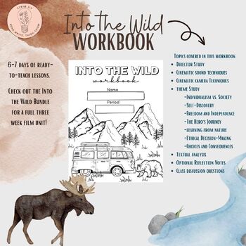 Preview of Into the Wild Movie Workbook